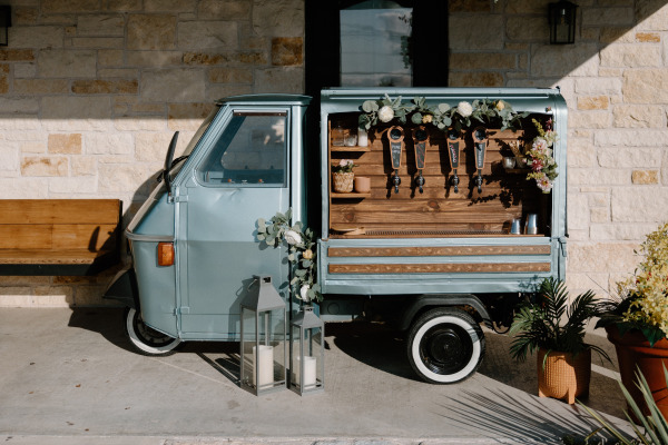 Beverage tap cart