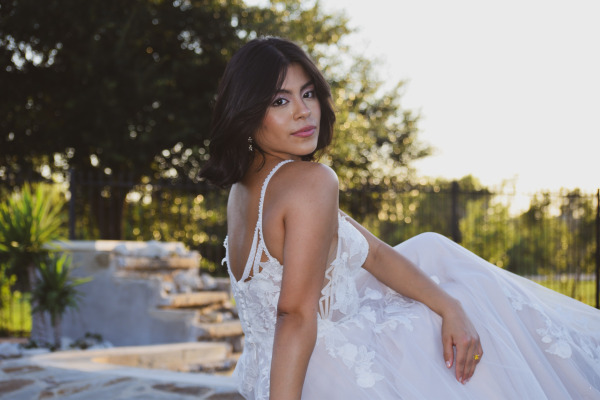 A bride's portrait