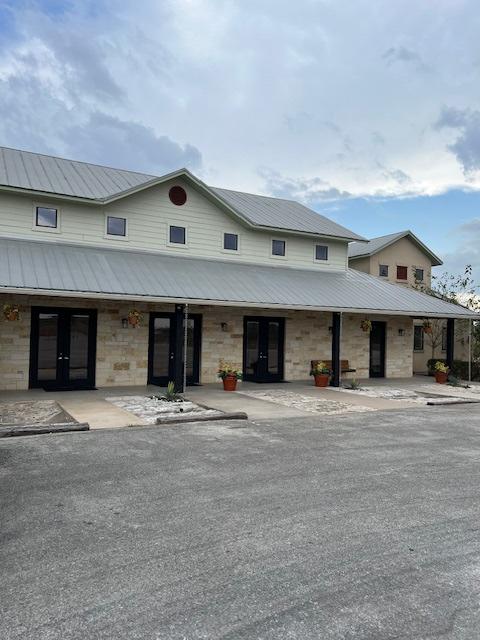 Outside the event center building